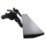 Go Rhino 20443974PC Running Boards, Textured Black, Aluminum, with Mounting Kit, 4-Door, Sport Utility, E1 Series