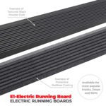 Go Rhino 20444580T Running Boards, Protective Bedliner Coating, Aluminum, with Mounting Kit, Extended Cab Pickup, FULL HYBRID EV-GAS (FHEV)/GAS, E1 Series - Image 8