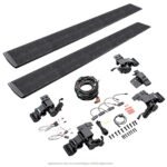 Go Rhino 20444587T Running Boards, Protective Bedliner Coating, Aluminum, with Mounting Kit, Crew Cab Pickup, FULL HYBRID EV-GAS (FHEV)/GAS, E1 Series