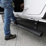 Go Rhino 20450572PC Running Boards, Textured Black, Aluminum, 4-Door, Sport Utility, E-BOARD E1 Electric Series - Image 9