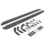 Go Rhino 63404280ST Running Boards, Protective Bedliner Coating, Steel, DIESEL, 4-Door, Extended Cab Pickup, RB10 Slim Line Series