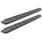 Go Rhino 63404880T Running Boards, Protective Bedliner Coating, Steel, 6 in. Width, Curved Shape, Extended Cab Pickup, RB10 Series
