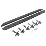 Go Rhino 63412973ST Running Boards, Protective Bedliner Coating, Steel, 4-Door, Sport Utility, RB10 Slim Line Series