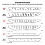Go Rhino 6341778020T Running Boards, Protective Bedliner Coating, Galvanized Steel, 4-Door, Extended Cab Pickup, RB10 Series - Image 4