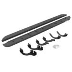 Go Rhino 63442568ST Running Boards, Protective Bedliner Coating, Steel, 4-Door, Sport Utility, RB10 Slim Line Series