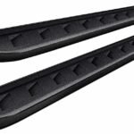 Go Rhino 63442568T Running Boards, Black, Steel, with Mounting Brackets, 4-Door, Sport Utility, RB10 Raptor-Style Series