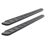 Go Rhino 6344368720PC Running Boards, Powdercoated Textured Black, Steel, 4-Door, Crew Cab Pickup, Crew Max, RB10 Slim Line Series - Image 2