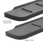 Go Rhino 63443973T Running Boards, Protective Bedliner Coating, Galvanized Steel, with Mounting Kit, 4-Door, Sport Utility, RB10 Series - Image 2
