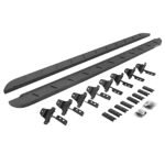 Go Rhino 63451687ST Running Boards, Protective Bedliner Coating, Steel, 4-Door, Crew Cab Pickup, RB10 Slim Line Series