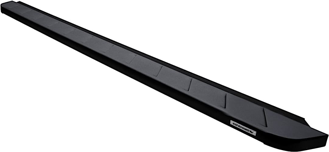 g2663451687t_1.jpg Go Rhino 63451687T Running Boards, Powdercoated Textured Black, Steel, Includes Mounting Bracket(S), with Or without (4) Drop Down Steps, Sold Separately, 4-Door, Crew Cab Pickup, RB10 Raptor-Style Series - Image 1
