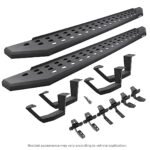 Go Rhino 6903688020PC Running Boards, Textured Black, Galvanized Steel, 4-Door, Crew Cab Pickup, RB20 Series - Image 3
