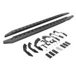 Go Rhino 69404280ST Running Boards, Protective Bedliner Coating, Steel, DIESEL, 4-Door, Extended Cab Pickup, RB20 Slim Line Series