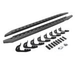 Go Rhino 69405880ST Running Boards, Protective Bedliner Coating, Steel, 4-Door, Extended Cab Pickup, RB20 Slim Line Series