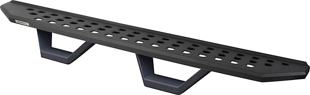 g266941768020pc_1.jpg Go Rhino 6941768020PC Running Boards, Powdercoated Textured Black, Steel, with 2-Pairs of RB10 Drop Steps, 4-Door, Extended Cab Pickup, RB20 Raptor-Style Series - Image 1