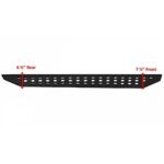 Go Rhino 6943068020PC Running Boards, Textured Black, Steel, 4-Door, Extended Cab Pickup, RB20 Series - Image 4