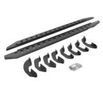 Go Rhino 69441580ST Running Boards, Protective Bedliner Coating, Steel, 4-Door, Extended Cab Pickup, RB20 Slim Line Series
