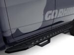 Go Rhino 6944256820T Running Boards, Powdercoated Textured Black, Steel, Includes Mounting Brackets and Two Pairs of Drop Down Steps, 4-Door, Sport Utility, RB20 Raptor-Style Series - Image 4
