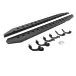Go Rhino 69442568ST Running Boards, Protective Bedliner Coating, Steel, 4-Door, Sport Utility, RB20 Slim Line Series