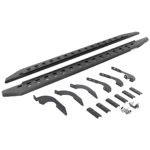 Go Rhino 69443280ST Running Boards, Protective Bedliner Coating, Galvanized Steel, Crew Cab Pickup (Double Cab), RB20 Slim Line Series