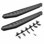 Go Rhino 69443687T Running Boards, Protective Bedliner Coating, Steel, 4-Door, Crew Cab Pickup, Crew Max, RB20 Raptor-Style Series