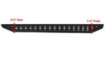 Go Rhino 69443973T Running Boards, Protective Bedliner Coating, Galvanized Steel, with Mounting Kit, 4-Door, Sport Utility, RB20 Series - Image 2