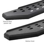 Go Rhino 69443973T Running Boards, Protective Bedliner Coating, Galvanized Steel, with Mounting Kit, 4-Door, Sport Utility, RB20 Series - Image 3
