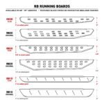 Go Rhino 69443973T Running Boards, Protective Bedliner Coating, Galvanized Steel, with Mounting Kit, 4-Door, Sport Utility, RB20 Series - Image 5