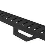 Go Rhino 6945168720T Running Boards, Powdercoated Textured Black, Steel, Includes (2) Drop Down Steps and Mounting Bracket(S), 4-Door, Crew Cab Pickup, RB20 Raptor-Style Series