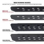 Go Rhino 69604880T Running Boards, Protective Bedliner Coating, Steel, Extended Cab Pickup - Image 2