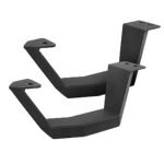 Go Rhino 6960998020PC Running Boards, Textured Black, Galvanized Steel, with Mounting Bracket, 4-Door, Extended Cab Pickup (Quad Cab), RB30 Series - Image 2