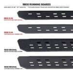 Go Rhino 6963688020T Running Boards, Protective Bedliner Coating, Galvanized Steel, Brackets and (2) Set of Drop Steps Included, 4-Door, Crew Cab Pickup, RB30 Series - Image 4