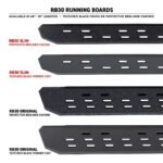 Go Rhino 69643973T Running Boards, Protective Bedliner Coating, Galvanized Steel, with Mounting Kit, 4-Door, Sport Utility, RB30 Series - Image 2