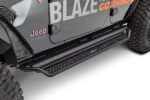 Go Rhino D14354T Running Boards, Powdercoated Black, Steel, 4-Door, Crew Cab Pickup, Dominator D1 Series - Image 6