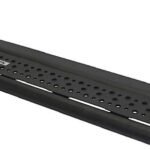 Go Rhino D64176T Running Boards, Powdercoated Textured Black, Steel, 4-Door, Extended Cab Pickup, Dominator D6 Series