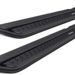 Go Rhino DSS4354T Running Boards, Powdercoated Black, Steel, Removable Step Pads, 4-Door, Crew Cab Pickup, Dominator DSS Series