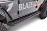 Go Rhino DSS4354T Running Boards, Powdercoated Black, Steel, Removable Step Pads, 4-Door, Crew Cab Pickup, Dominator DSS Series - Image 5