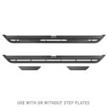 Go Rhino DT4155T Running Boards, Powdercoated Textured Black, Steel, 4-Door, Crew Cab Pickup - Image 3