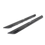 Go Rhino DT4435T Running Boards, Textured Black, Steel, 4-Door, Extended Cab Pickup