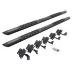 Go Rhino V3415587T Running Boards, Powdercoated Textured Black, Aluminum, 4-Door, Crew Cab Pickup, V3 Series