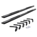 Go Rhino V3417680T Running Boards, Powdercoated Textured Black, Aluminum, 4-Door, Extended Cab Pickup, V3 Series