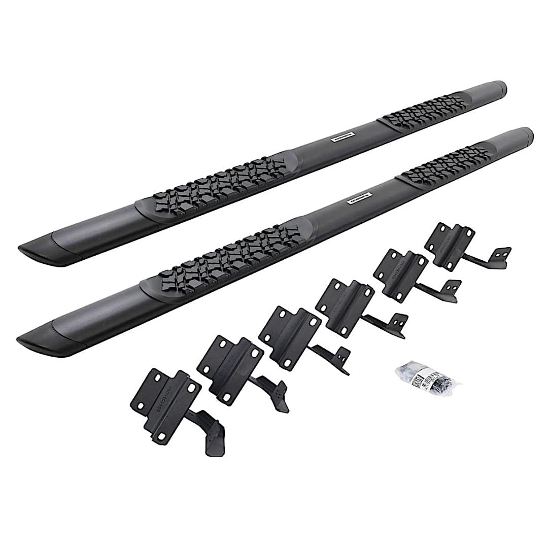 g26v3417780t_1.jpg Go Rhino V3417780T Running Boards, Powdercoated Textured Black, Aluminum, 4-Door, Extended Cab Pickup, V3 Series - Image 1