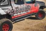 Go Rhino V3442987T Running Boards, Powdercoated Textured Black, Aluminum, 4-Door, Crew Cab Pickup (Double Cab), V3 Series - Image 4