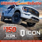 ICON Vehicle Dynamics ICNSUS216520 2009-Up 2500/3500 HD, 2.0 VS Steering Stabilizer Shock