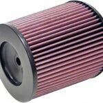 K&N RC-5112 Universal Air Filter - Red, Cotton Gauze, Washable, Universal, Sold Individually