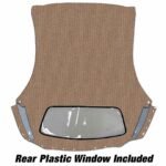 Kee Auto Top CD1089WC07SF Convertible Top, Beige - Image 2