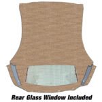 Kee Auto Top CD1183DF24TFDO Convertible Top, Light Oak - Image 2