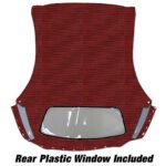 Kee Auto Top CF4142WC12SF Convertible Top, Burgundy - Image 2