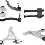 TrueDrive 8-Piece Kit Front, Driver and Passenger Side, Lower Control Arm, All Wheel Drive and Front Wheel Drive, includes Ball Joints and Tie Rod Ends