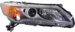 Replacement 4-Piece Kit, Grille Chrome Shell with Painted Black Insert, Includes (1) Bumper Cover, (1) Grille, and (2) Headlight - Image 6