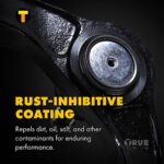 TrueDrive 8-Piece Kit Front, Driver and Passenger Side, Lower Control Arm Kit, Includes (2) Control Arm, (2) Sway Bar Link, and (4) Tie Rod End - Image 14